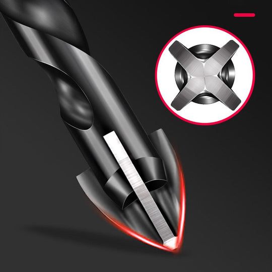 🔥Special Offers 50% OFF🔥4-edge Cross Drill Bit Set 7pcs