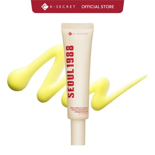 [KSECRET Official] SEOUL 1988 Retinal Eye Cream – Formulated with Advanced Retinal Liposome 4% | Intensive Eye Care for Dark Circles, Fine Lines &amp; Under-Eye Bags
