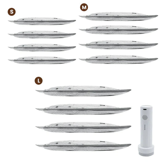 Cordless Travel Vacuum Storage Compression Bag