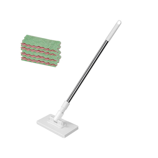 💦Hot Sale🧹Disposable Dust Mop with 4 Reusable Cloths