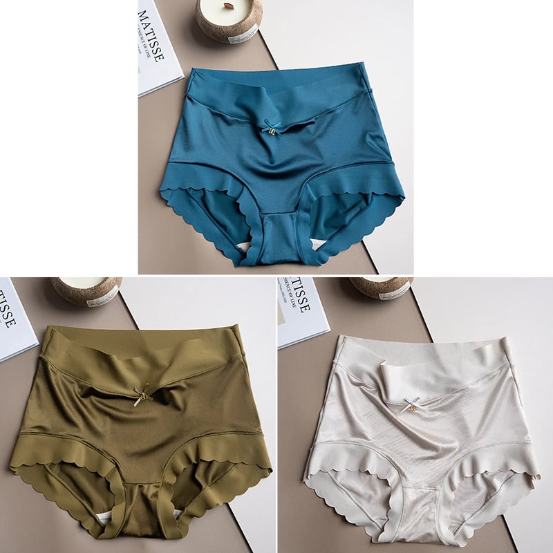 💜Hot Sale 50%💜Premium Satin Antibacterial Moisture-absorbing Panties