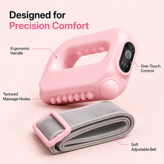 Hands-Free Fascia Massager for Muscle Relaxation &amp; Recovery