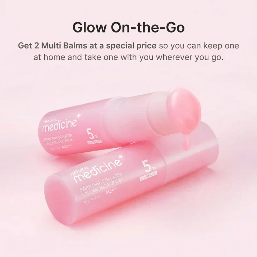 [Official Store] New aqa Natural medicine PDRN Pink Collagen Volume Multi Balm.