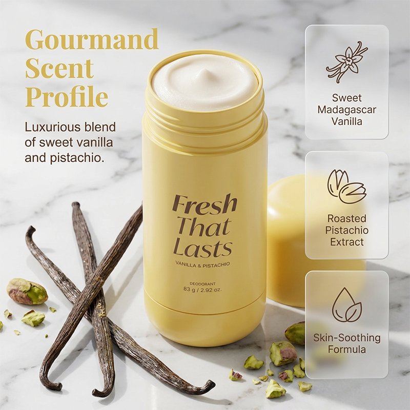 Vanilla &amp; Pistachio Scented Deodorant