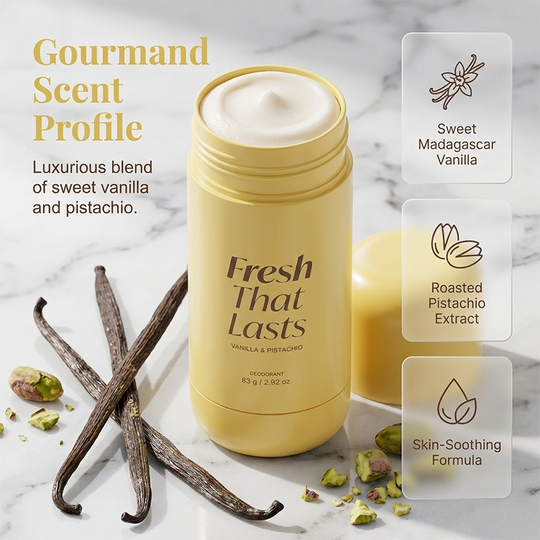 Vanilla &amp; Pistachio Scented Deodorant