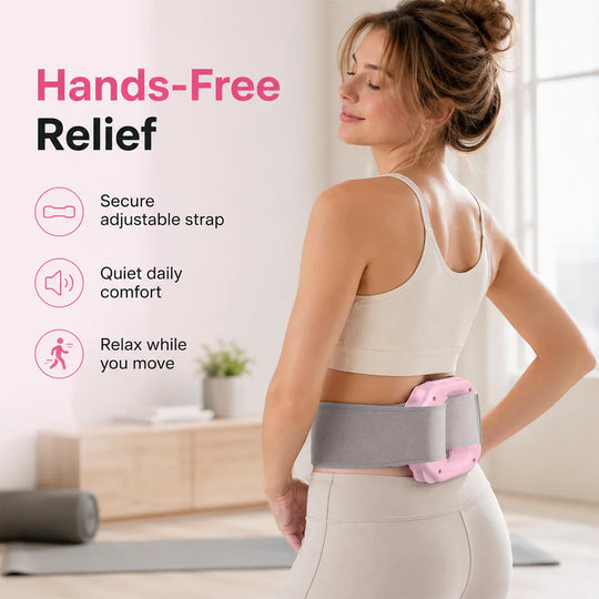 Hands-Free Fascia Massager for Muscle Relaxation &amp; Recovery