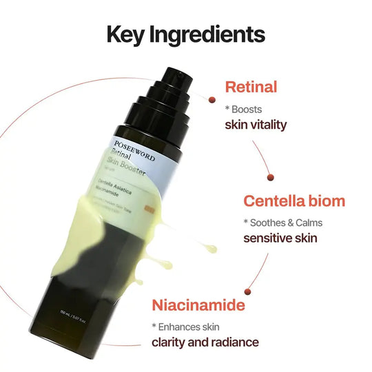 Retinal Skin Booster Serum, Hydrating &amp; Moisturizing Face Essence for Glowing Skin tiktokshopspringglowup Luxury Lanolin Peptide Moisturizer Cream