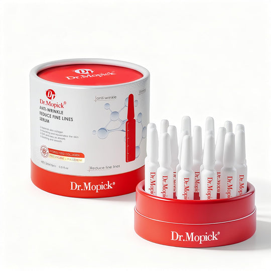 Dr.Mopick Anti-Wrinkle Essence Firming &amp; Anti-Aging Facial Serum with Collagen Hyaluronic Acid for Smooth Skin
