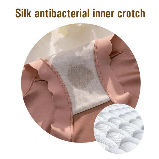 💜Hot Sale 50%💜Premium Satin Antibacterial Moisture-absorbing Panties