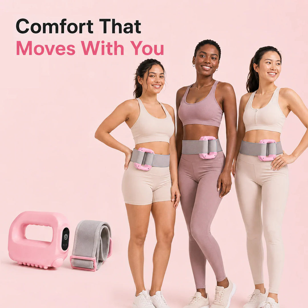 Hands-Free Fascia Massager for Muscle Relaxation &amp; Recovery