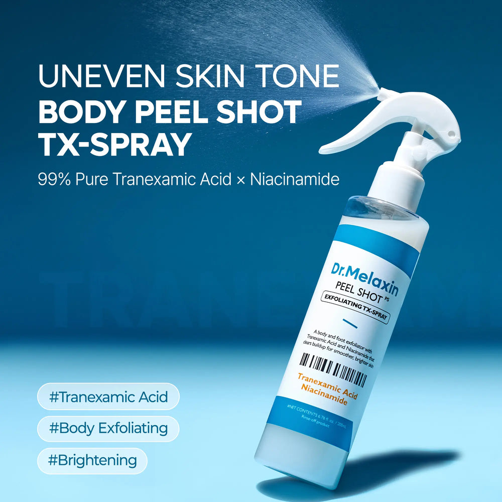 [Dr.Melaxin Official] Exfoliating Tone Smoothing TX Duo, Tranexamic Acid & Niacinamide Gentle Peeling for Dark Spot Care