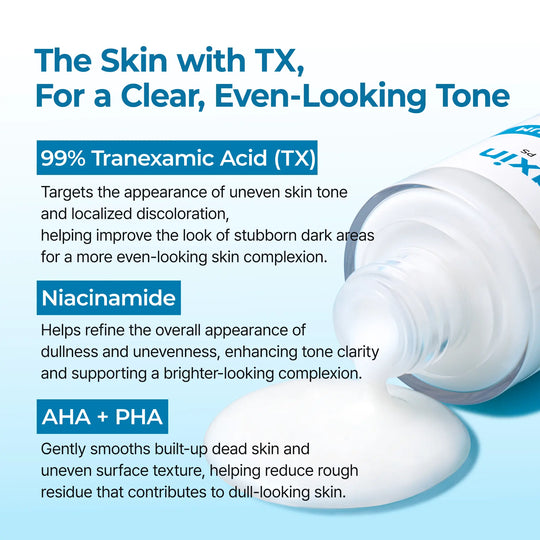 [Dr.Melaxin Official] Exfoliating Tone Smoothing TX Duo, Tranexamic Acid &amp; Niacinamide Gentle Peeling for Dark Spot Care