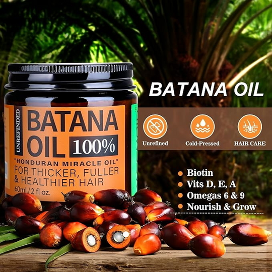 Batana Oil for Hair Growth,Raw Organic Batana Mask from Honduras