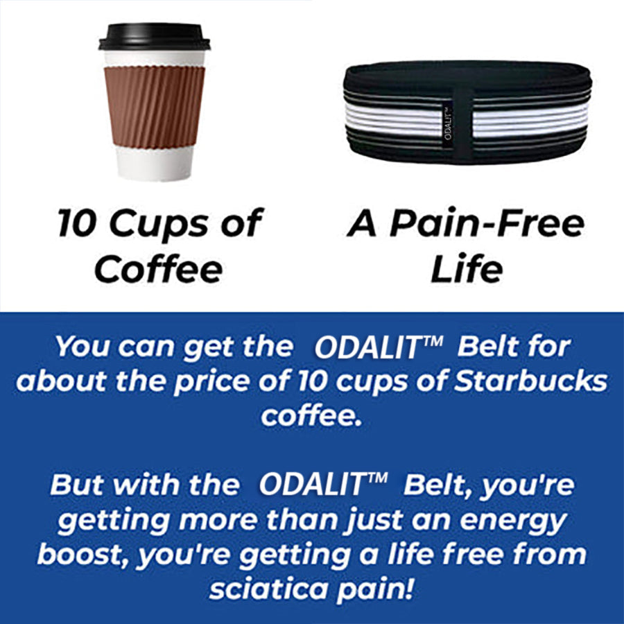 ODALIT™ Back Belt: The 2-Week Solution to Sciatica &amp; Lower Back Pain Relief!
