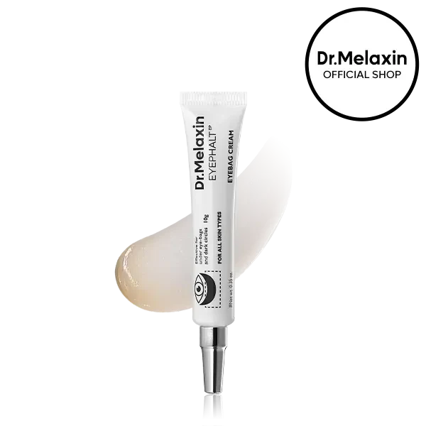 [Dr.Melaxin [Officiel] Eyephalt Øjencreme | Fjerner poser under øjnene Hævelser, mørke rande, rynker, Øjenhudpleje EGF Anti-aging, Niacinamid og Ceramid