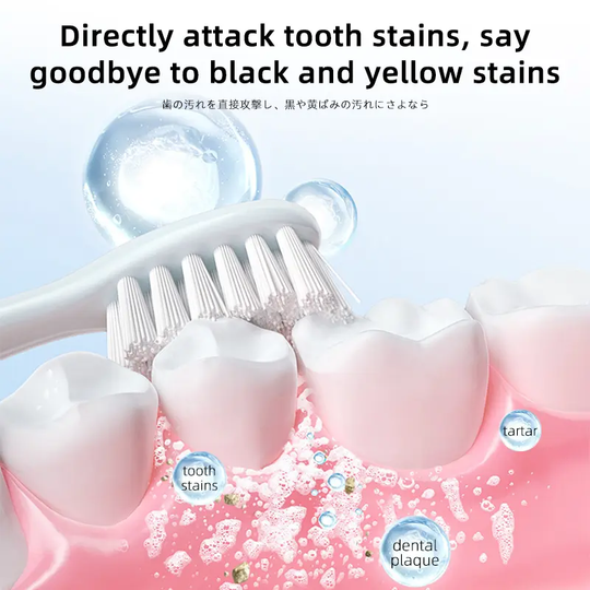 【Professional Grade】Dr.ville Niacinamide Foaming Whitening Toothpaste 8X - Fresh Breath Stain Removal Gentle Teeth Cleaning