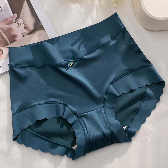 🔥HOT SALE🔥Satin ice Silk Seamless Tummy Control Panties