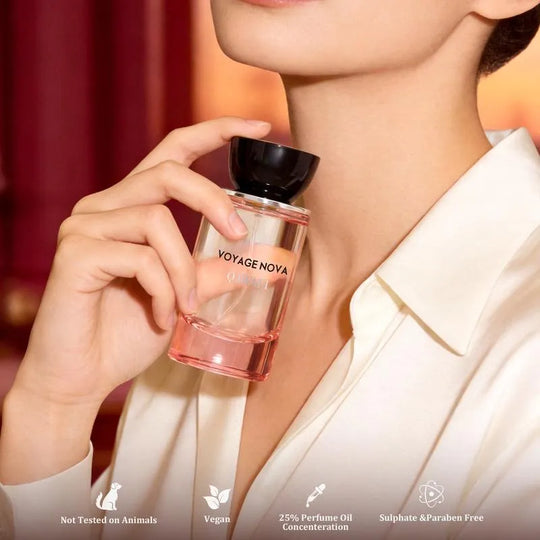 🔥🔥Voyage Nova | Rosey Fruity Floral | Extrait De Parfum | Long Lasting Luxury Fragrance