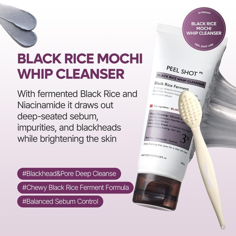 [Dr.Melaxin [Live Exclusive Bundle] Winter Glow Hudplejesæt bedste kollektion til porepleje og udglatning af urenheder med eksfoliering