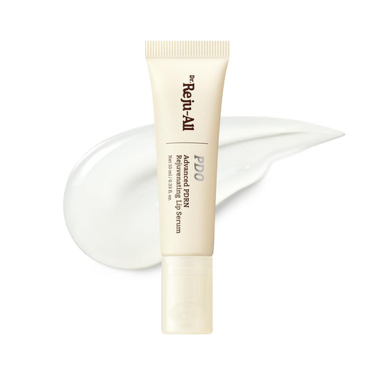 Dr. Reju-All Advanced PDRN - Rejuvenating Lip Serum - Moisturizing Lip Balm with Lipozip PDRN for Glossy, Dewy Lips - Gentle Exfoliating &amp; Smoothing Lip Moisturizer - Hibiscus &amp; Lactic Acid