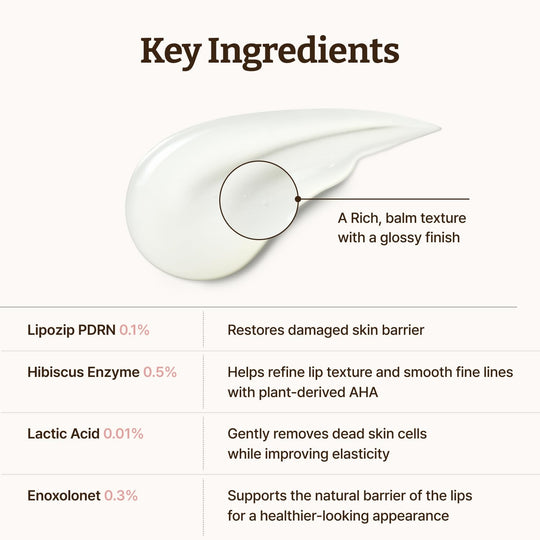 Dr. Reju-All Advanced PDRN - Rejuvenating Lip Serum - Moisturizing Lip Balm with Lipozip PDRN for Glossy, Dewy Lips - Gentle Exfoliating &amp; Smoothing Lip Moisturizer - Hibiscus &amp; Lactic Acid