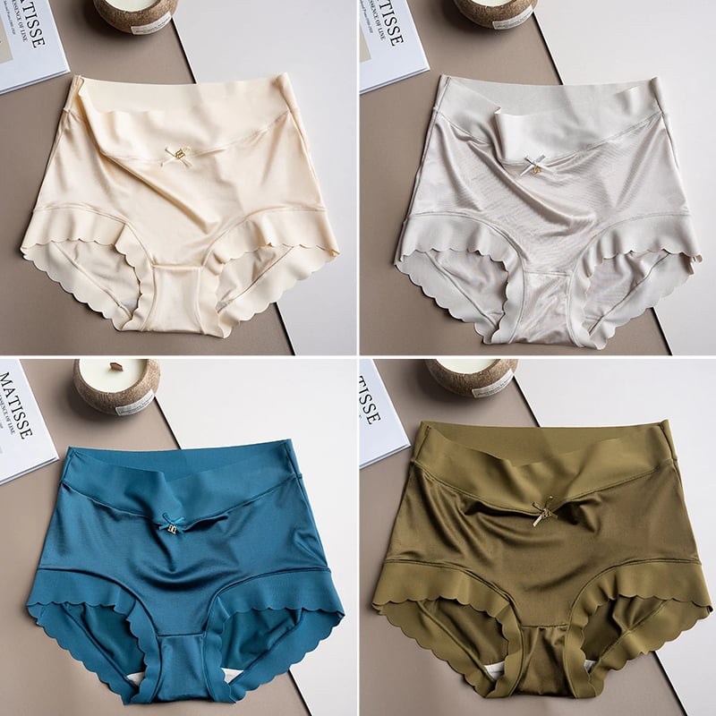 💜Hot Sale 50%💜Premium Satin Antibacterial Moisture-absorbing Panties