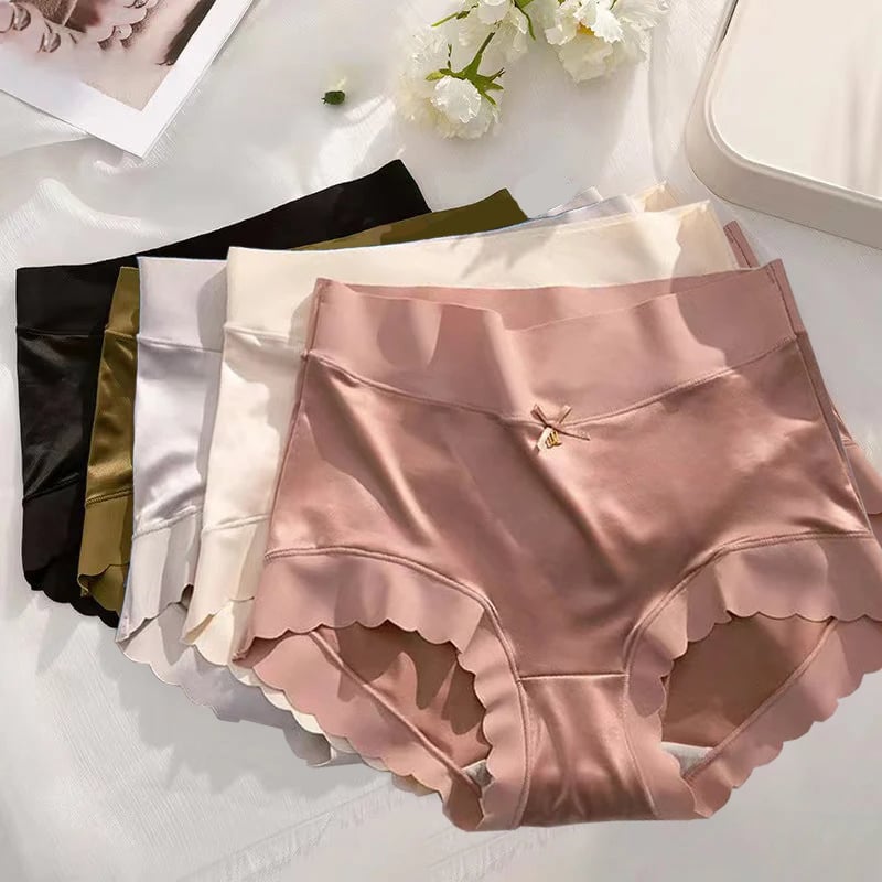 💜Hot Sale 50%💜Premium Satin Antibacterial Moisture-absorbing Panties