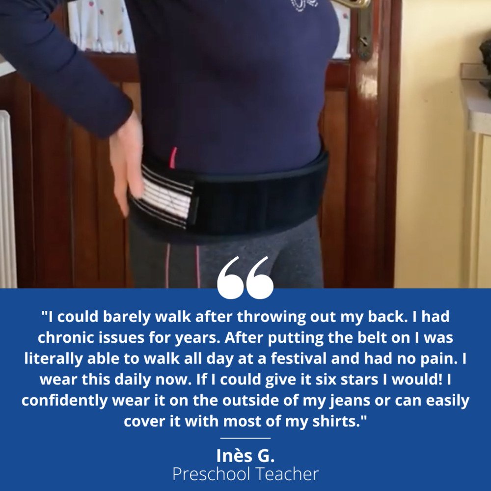 ODALIT™ Back Belt: The 2-Week Solution to Sciatica &amp; Lower Back Pain Relief!