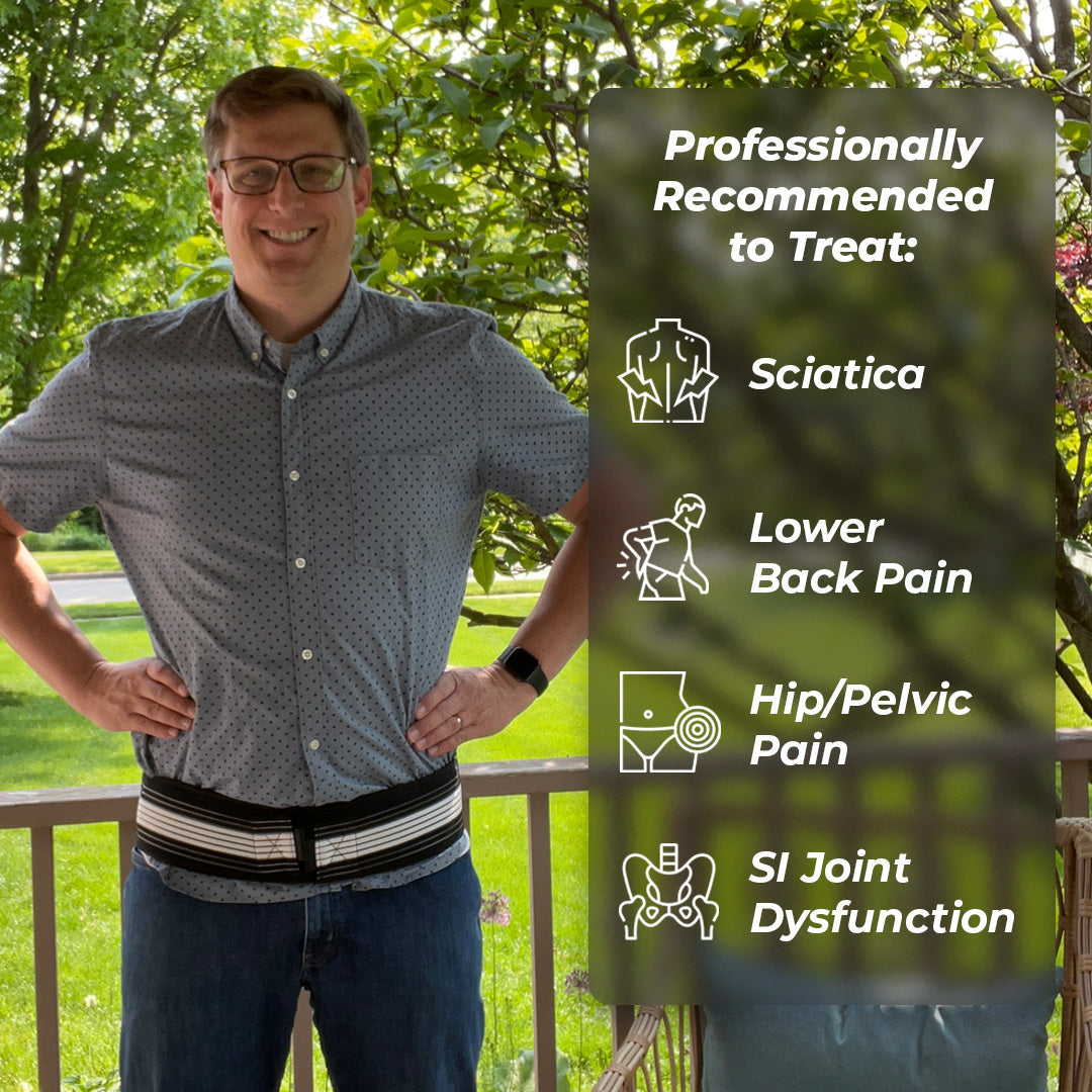 ODALIT™ Back Belt: The 2-Week Solution to Sciatica &amp; Lower Back Pain Relief!