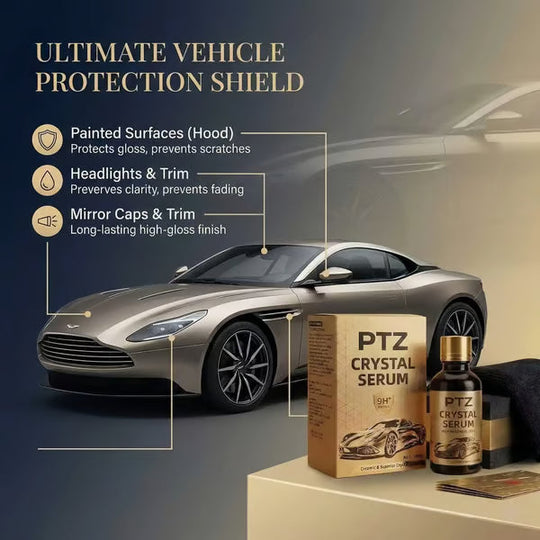 💥Crystal Serum – 9h Professional Ceramic Coating For Car Paint, Gloss &amp; Protection
