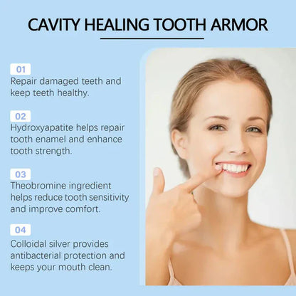 Yagoo Fluor-fri Hydroxyapatit tandpanserdråber og emaljereparation, blegning og frisk ånde