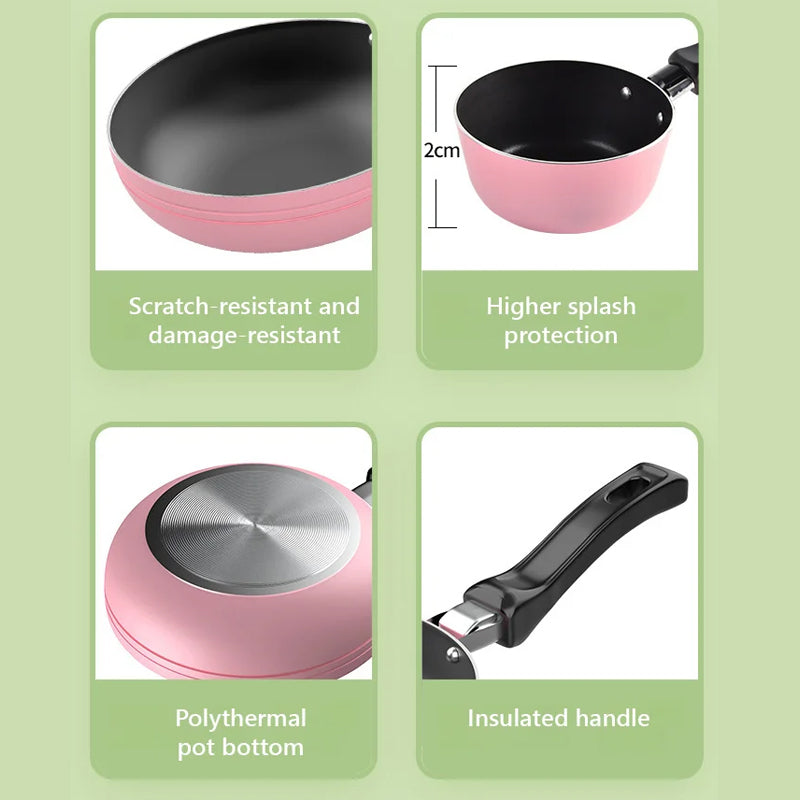 🎁[Bästa presenten för barn]🍳Barnleksaker med riktig matlagning i minikök - set med 22 delar