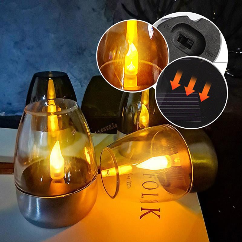 🔥Solar Candle Light: Flameless Ambiance Redefined