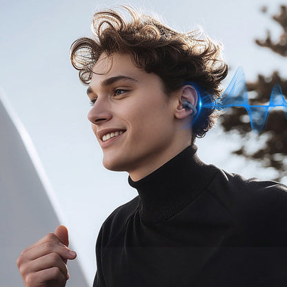 🔥2025 VARMT UDSALG🔥🎧Øreklips Smart farveskærm Intelligent oversættelsesheadset🎧