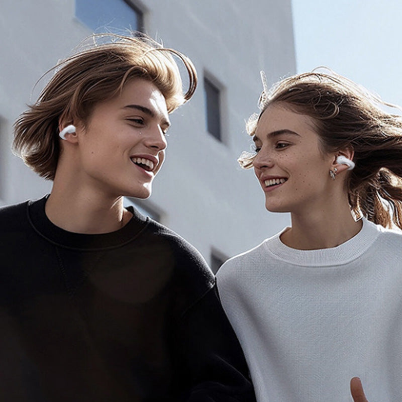 🔥2025 VARMT UDSALG🔥🎧Øreklips Smart farveskærm Intelligent oversættelsesheadset🎧