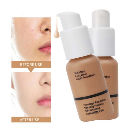 Long-Lasting Full Coverage Oil Control Foundation