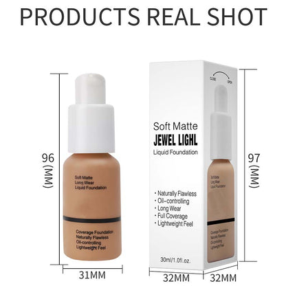 Long-Lasting Full Coverage Oil Control Foundation
