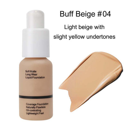 Long-Lasting Full Coverage Oil Control Foundation