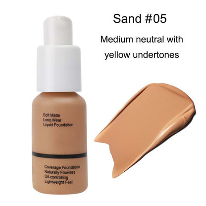 Long-Lasting Full Coverage Oil Control Foundation