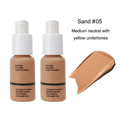 Long-Lasting Full Coverage Oil Control Foundation