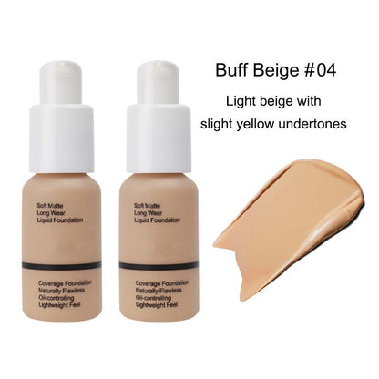 Long-Lasting Full Coverage Oil Control Foundation