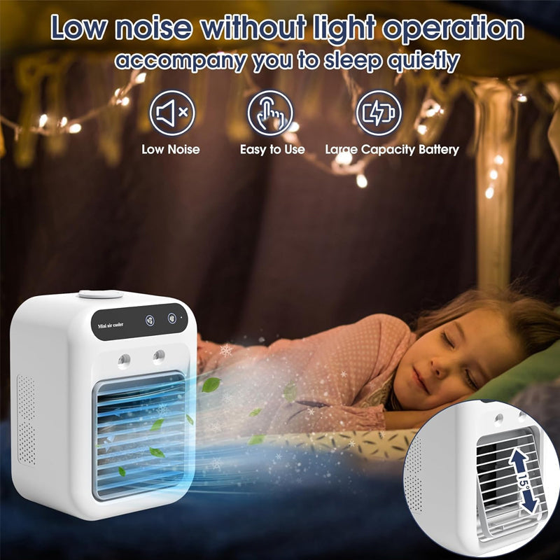 ❄️Summer Sale 50% off ❄️ Mini Portable Air Conditioner with Cooling and Humidification Function