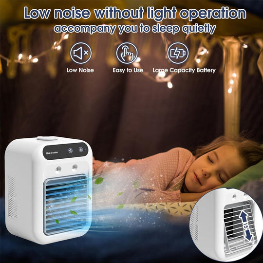 ❄️Summer Sale 50% off ❄️ Mini Portable Air Conditioner with Cooling and Humidification Function