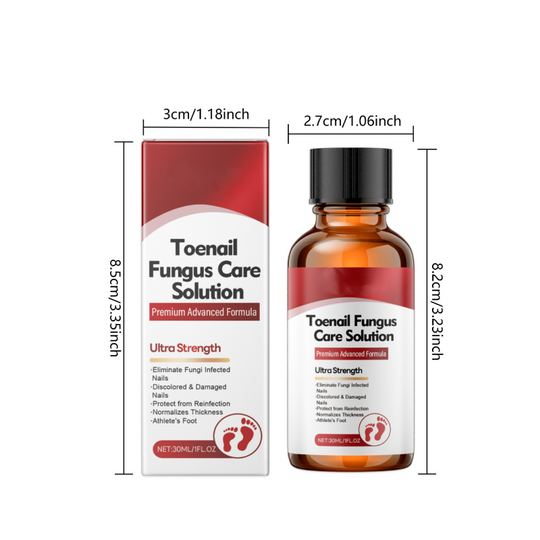 SOVS Toenail Fungus Treatment Extra Strength ,Antifungal Solution ,Triple Action Formula for Damaged Nails, Multi-Purpose Nail Repair,1 Fl Oz Manicure Therapy💅🏻