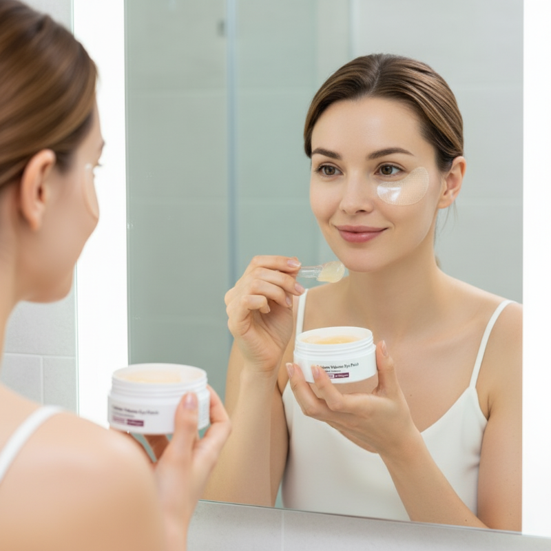 Dr.Melaxin Officiel | Baume multi-usages au calcium + 60 patchs contour des yeux, coffret élasticité et réparation cutanée, soin coréen à l'extrait de collagène