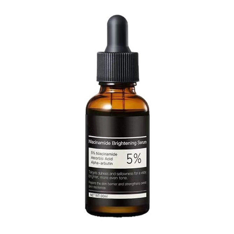 【JMCY × Teashell】Whitening Serum 5% Niacinamide &amp; Alpha Arbutin — Reduces Dark Spots, Brightens Skin, Long-Lasting Hydration, Suitable for Sensitive Skin