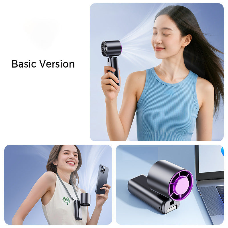 Portable Handheld &amp; Foldable Silent Cooling Fan