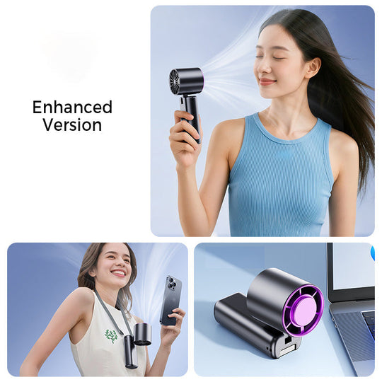 Portable Handheld &amp; Foldable Silent Cooling Fan