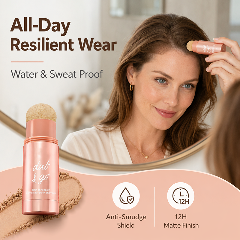 Instant Hair Shadow Powder Stick with Sponge Applicator