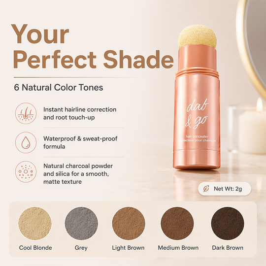 Instant Hair Shadow Powder Stick with Sponge Applicator